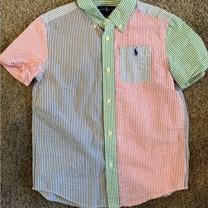 Ralph Lauren Multicolor Striped Shirt/pants/shorts